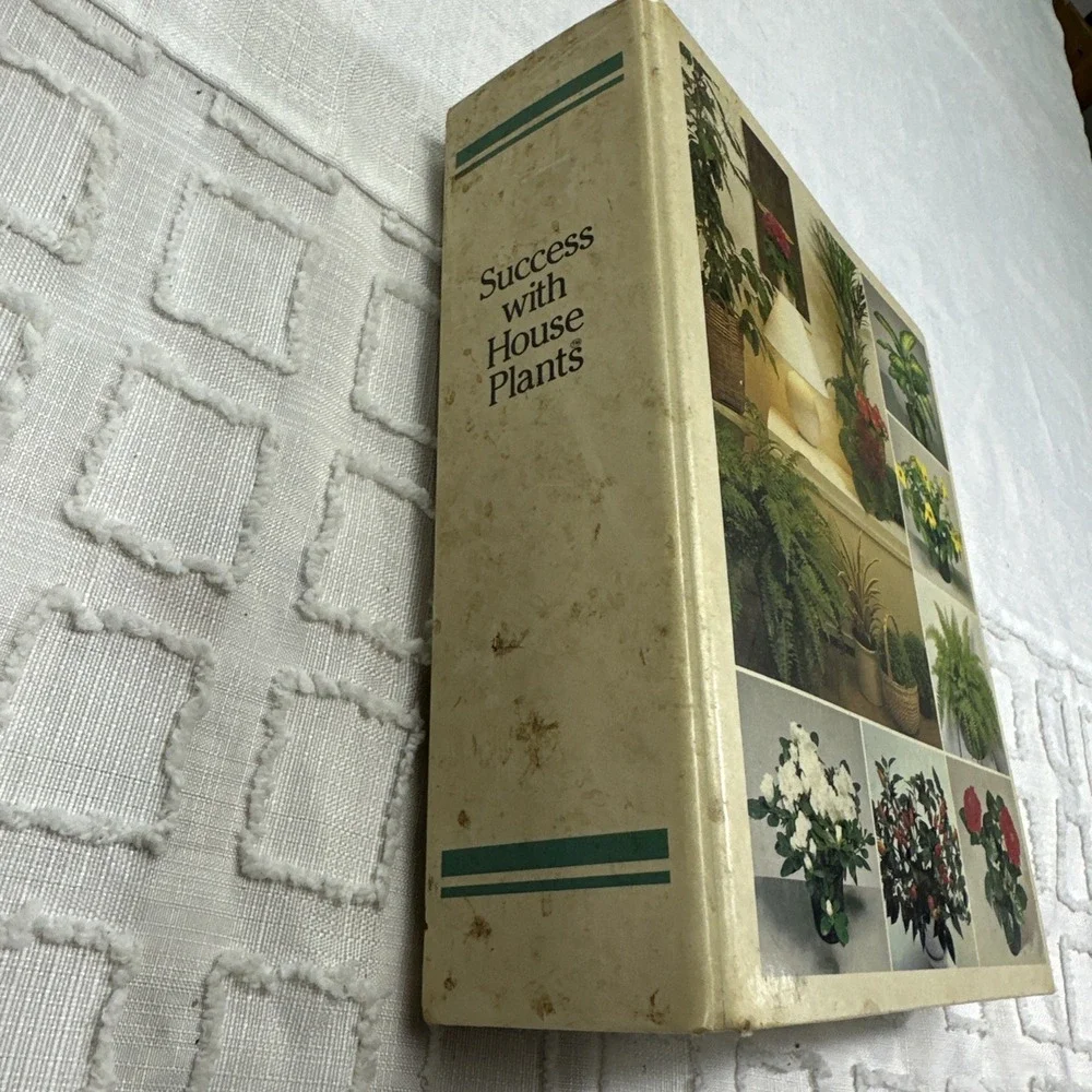 Vintage Success with House Plants 3-Ring Binder Gardening Reference Guide Book